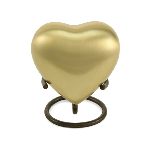 Classic Bronze Heart Keepsake