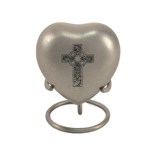 Celtic Cross Heart Keepsake 