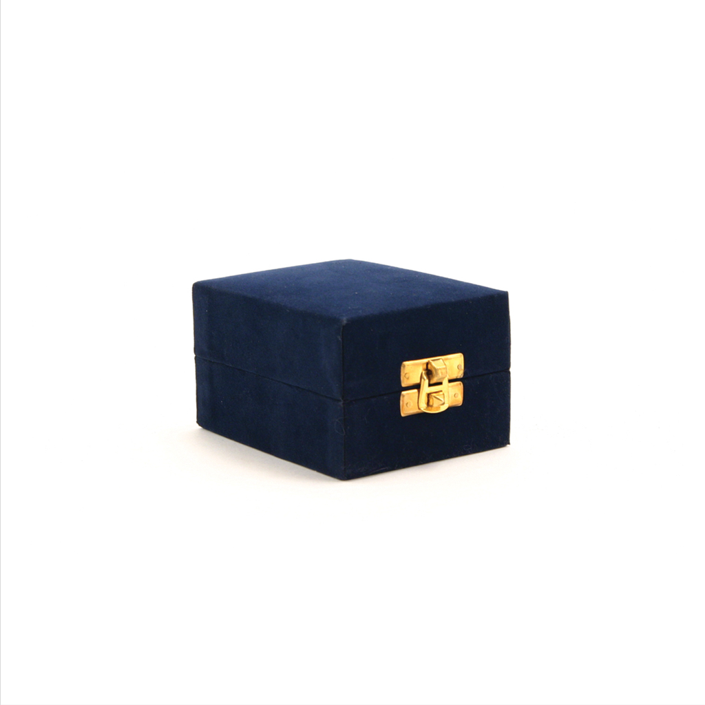 Blue Velvet Keepsake Box