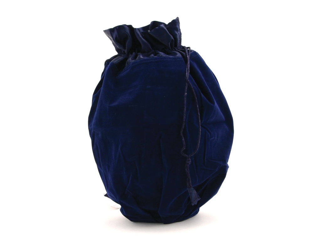 Sapphire Velvet Large Urn Bag