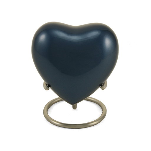 Trinity Moonlight Blue Heart Keepsake