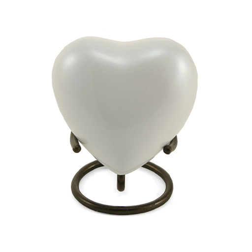 Trinity Pearl Heart Keepsake