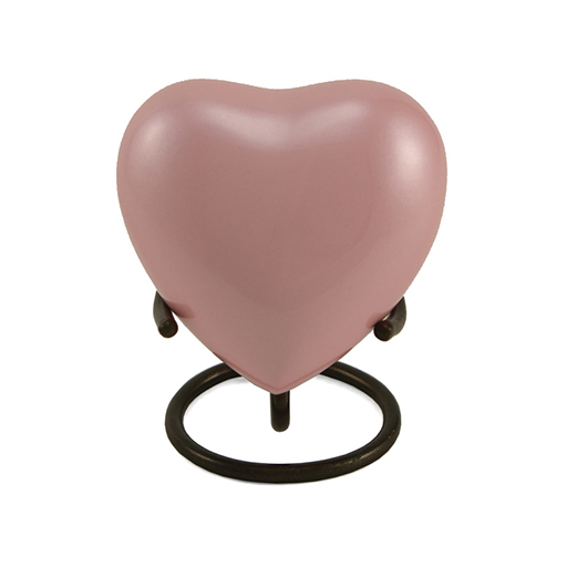 Satori Pearl Pink Heart Keepsake