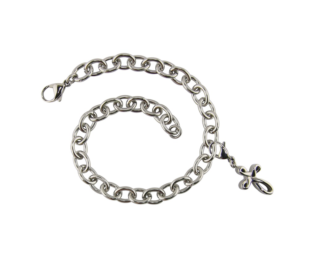 Bracelet with Infinity Cross Charm