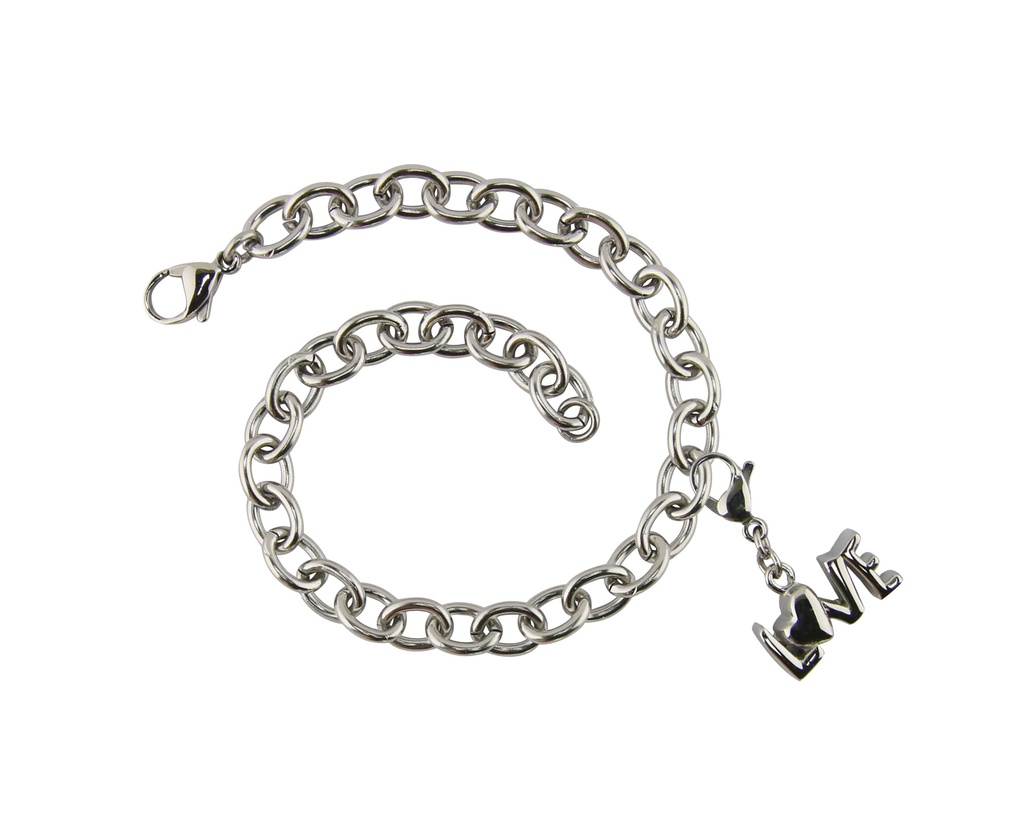 Bracelet with Love Charm