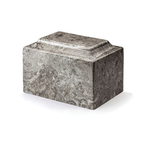 Classic Cashmere Cultured Marble Urn