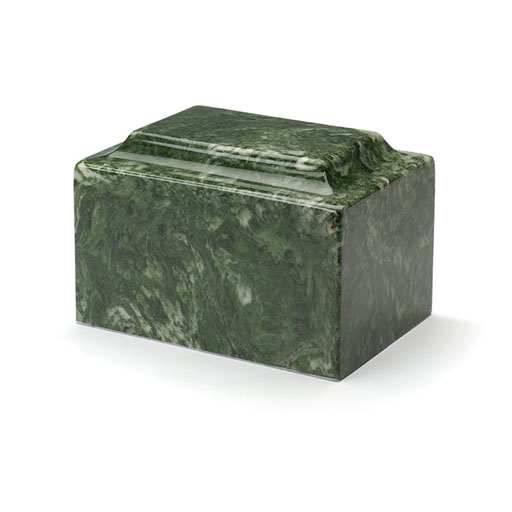 Classic Emerald Cultured Marble Urn