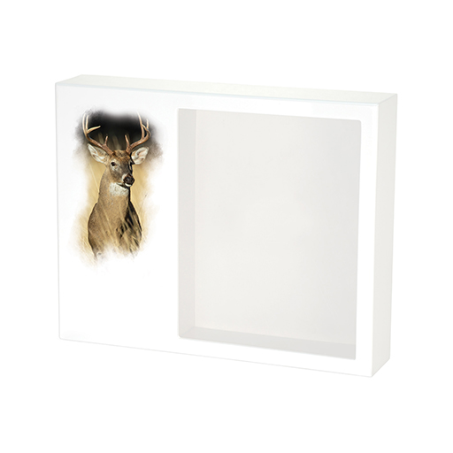 [URN-100115] Shadowbox White-Tailed Deer