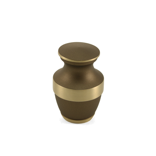 [URN-5200K] Lineas Rustic Bronze Individual Keepsake