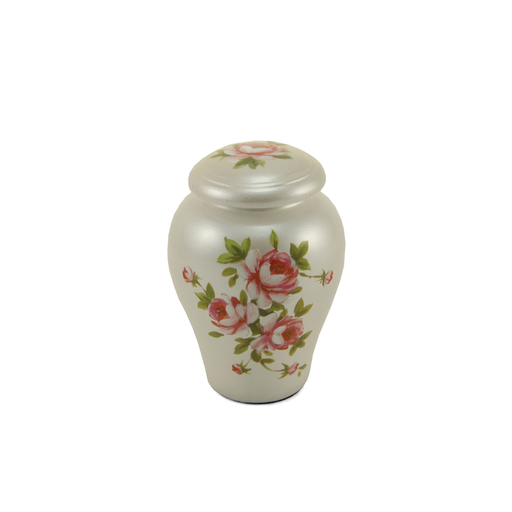 [URN-C456K] Floral Rose Bouquet Individual Keepsake