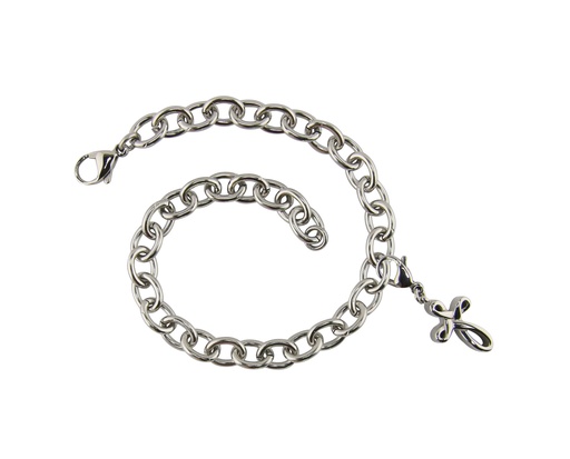 [URN-J9501] Bracelet with Infinity Cross Charm