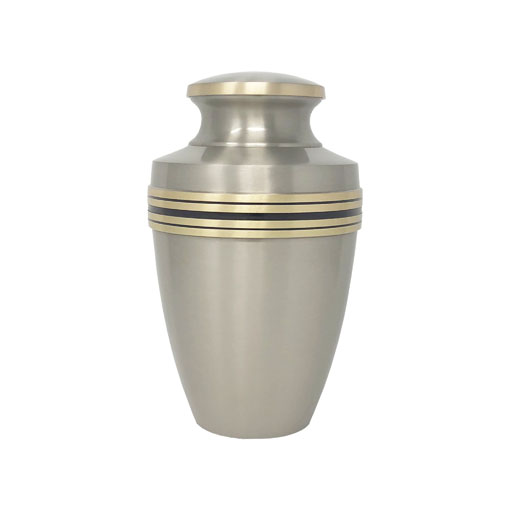 [URN-ML B-4002L] Revere Pewter Large